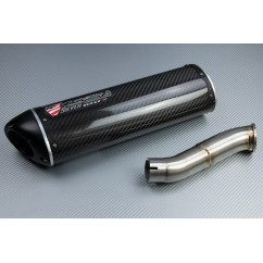 Endschalldämpfer HONDA CBR 500 R CB 500 F / X 2013 - 2015 TWO BROTHERS Carbon