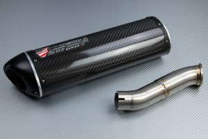 Endschalldämpfer HONDA CBR 500 R CB 500 F / X 2013 - 2020 TWO BROTHERS Carbon Endschalldämpfer HONDA CBR 500 R CB 500 F / X 2013 - 2020 TWO BROTHERS Carbon