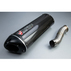 Endschalldämpfer HONDA CBR 500 R CB 500 F / X 2013 - 2015 TWO BROTHERS Carbon