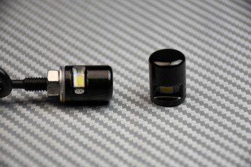 Coppia di LED per luce targa discreta
