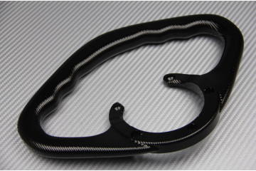 Anodized aluminum passenger hand grip DUCATI