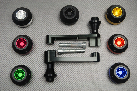 Pair of Frame Sliders / Crash Pads for HONDA CBR1000RR 2008 - 2016