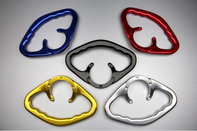 Anodized aluminum passenger hand grip MV AGUSTA