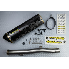 Endschalldämpfer SUZUKI GSXF Katana 600 / 750 1998 - 2006 TWO BROTHERS Carbon