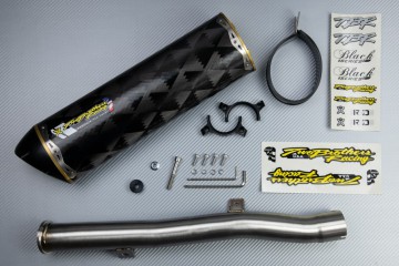 Endschalldämpfer SUZUKI GSXF Katana 600 / 750 1998 - 2006 TWO BROTHERS Carbon