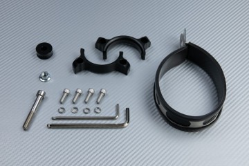 Échappement TWO BROTHERS Carbone SUZUKI GSXF Katana 600 / 750 1998 - 2006