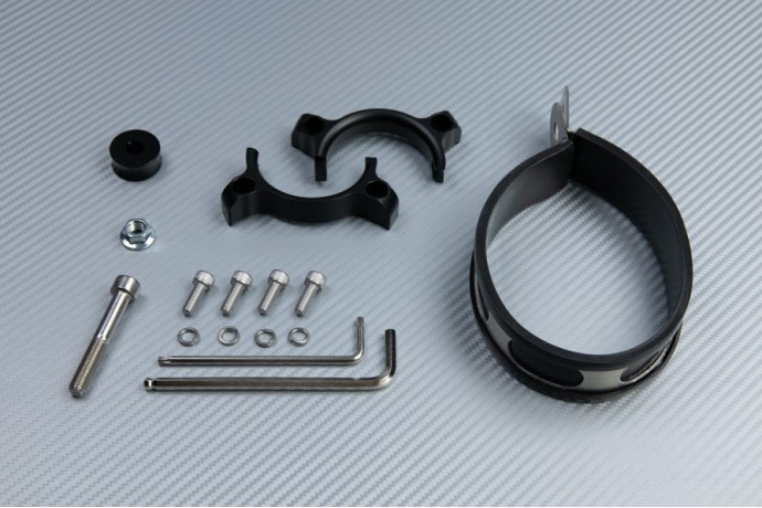 Échappement TWO BROTHERS Carbone SUZUKI GSXF Katana 600 / 750 1998 - 2006