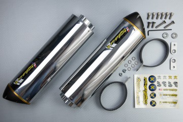 Scarico TWO BROTHERS Alluminio / Magnesio SUZUKI GSXR 1000 2007 - 2008