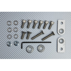 Scarico TWO BROTHERS Alluminio / Magnesio SUZUKI GSXR 1000 2007 - 2008