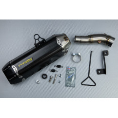 Scarico TWO BROTHERS Carbonio KAWASAKI NINJA 300 R / Z300 2011 - 2016