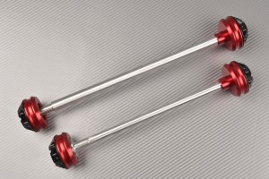 Kit topes de protección anticaída horquilla + basculante YAMAHA R1 / R1M 2015 - 2021 & MT10 / SP / Tourer Kit topes de protección anticaída horquilla + basculante YAMAHA R1 / R1M 2015 - 2021 & MT10 / SP / Tourer