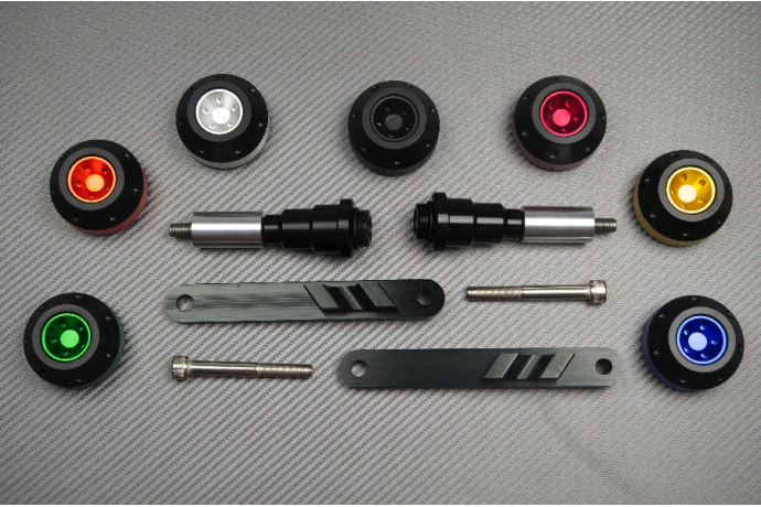 Pair of Frame Sliders / Crash Pads for HONDA CBR 250 R 2011 - 2014