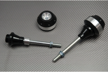 Pair of Frame Sliders / Crash Pads for HONDA Hornet 900 CB900 2002 - 2006