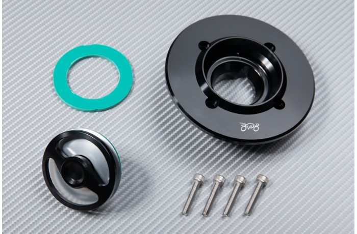 Trappe à Essence AVDB Ouverture Rapide 1/4 Tour APRILIA RSV4 / RSV 1000 / TUONO Trappe à Essence AVDB Ouverture Rapide 1/4 Tour APRILIA RSV4 / RSV 1000 / TUONO