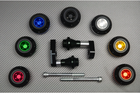 Pair of Frame Sliders / Crash Pads for KAWASAKI ER6 N & F 2012 - 2016