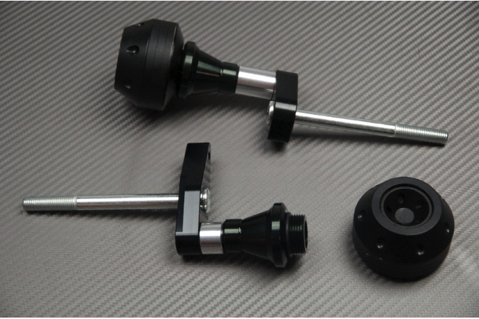 Pair of Frame Sliders / Crash Pads for KAWASAKI ER6 N & F 2012 - 2016 Pair of Frame Sliders / Crash Pads for KAWASAKI ER6 N & F 2012 - 2016