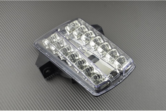 Feu Stop Led Clignotants Intégrés SUZUKI SV 650 / 1000 / N / S 2003 - 2012 Feu Stop Led Clignotants Intégrés SUZUKI SV 650 / 1000 / N / S 2003 - 2012
