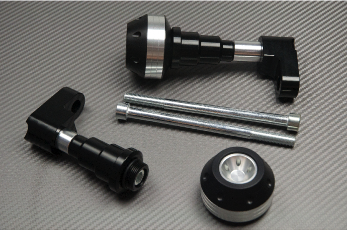 Pair of Frame Sliders / Crash Pads for KAWASAKI ZR7 S & N Pair of Frame Sliders / Crash Pads for KAWASAKI ZR7 S & N