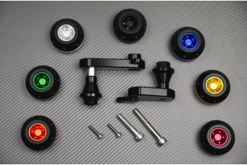 Pair of Frame Sliders / Crash Pads for KAWASAKI ZX6R 2009 - 2016