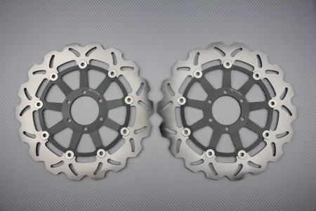 Pair of Front Wave brake discs 300 mm YAMAHA DUCATI TRIUMPH