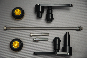 Pair of Frame Sliders / Crash Pads for KAWASAKI ZX10R 2006 - 2007