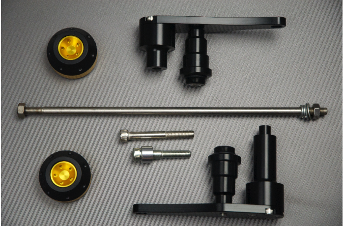 Pair of Frame Sliders / Crash Pads for KAWASAKI ZX10R 2006 - 2007 Pair of Frame Sliders / Crash Pads for KAWASAKI ZX10R 2006 - 2007