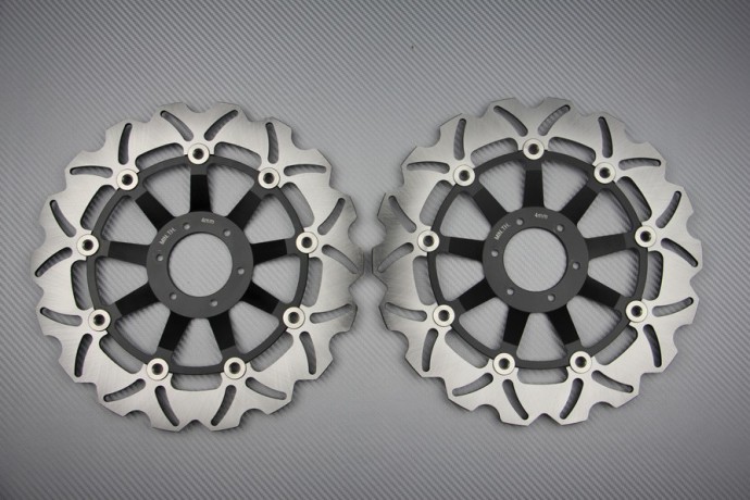 Coppia di dischi anteriore wave / margherita 296 mm HONDA Coppia di dischi anteriore wave / margherita 296 mm HONDA
