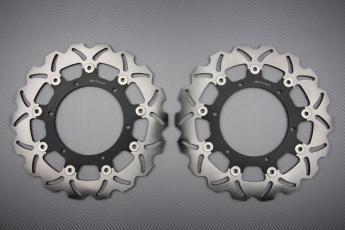 Par de discos de freno wave delantero 300 mm YAMAHA