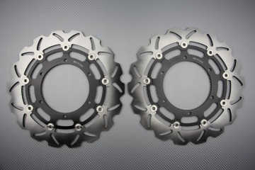 Pair of Front Wave brake discs 320 mm many YAMAHA