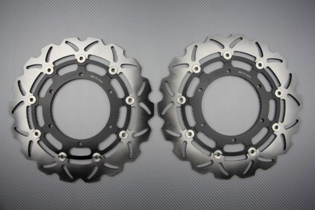 Pair of Front Wave brake discs 320 mm many YAMAHA