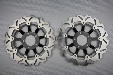 Par de discos de freno wave delantero 300 mm muchos SUZUKI antes 2000