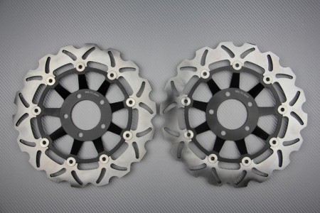 Paire de disques avant wave 300 mm SUZUKI avant 2000
