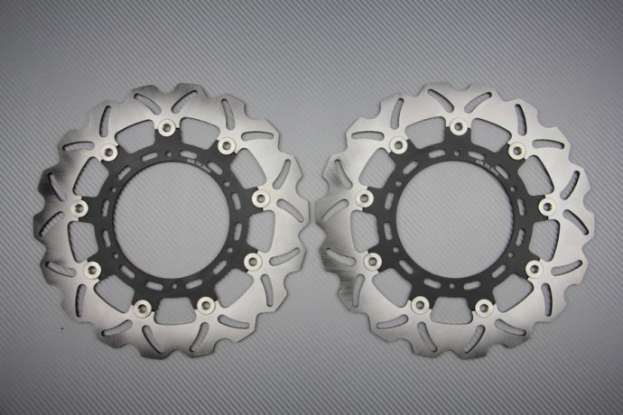 Paire de disques avant wave 300 mm nombreuses KTM