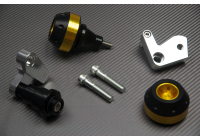 Pair of Frame Sliders / Crash Pads for KAWASAKI ZX10R 2008 - 2010