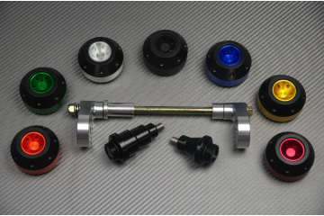 Pair of Frame Sliders / Crash Pads for KTM DUKE 125 200 390