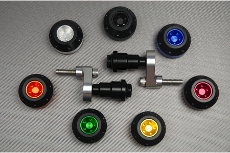 Pair of Frame Sliders / Crash Pads for KTM DUKE 990 2007 - 2013
