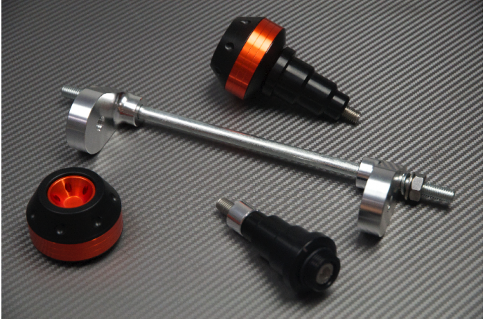 Pair of Frame Sliders / Crash Pads for KTM 950 990 SM SMR 2007 - 2014 Pair of Frame Sliders / Crash Pads for KTM 950 990 SM SMR 2007 - 2014