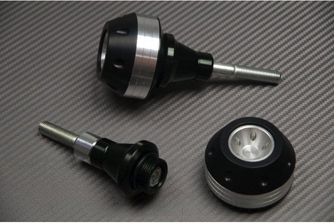 Pair of Frame Sliders / Crash Pads for SUZUKI BKING 1340 2009 - 2014