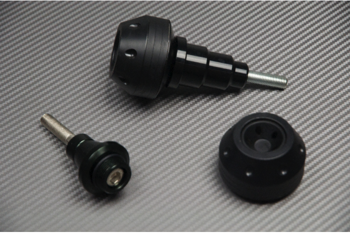 Pair of Frame Sliders / Crash Pads for SUZUKI GSX-R 600 750 K4 K5