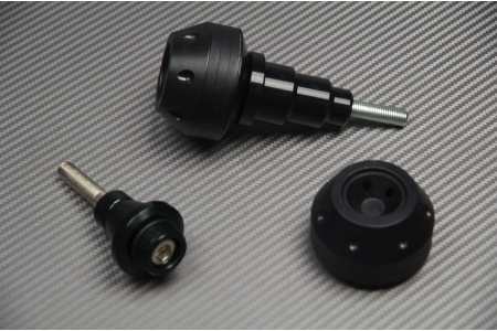 Pair of Frame Sliders / Crash Pads for SUZUKI GSX-R 600 750 K4 K5