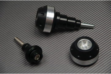 Pair of Frame Sliders / Crash Pads for SUZUKI GSX-R 600 750 K4 K5