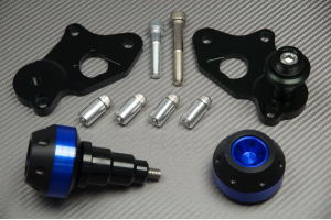 Pair of Frame Sliders / Crash Pads for SUZUKI GSX-R 600 750 2006 - 2010