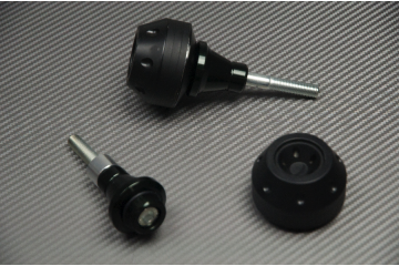 Pair of Frame Sliders / Crash Pads for SUZUKI GSX-R 1000 K3 K4