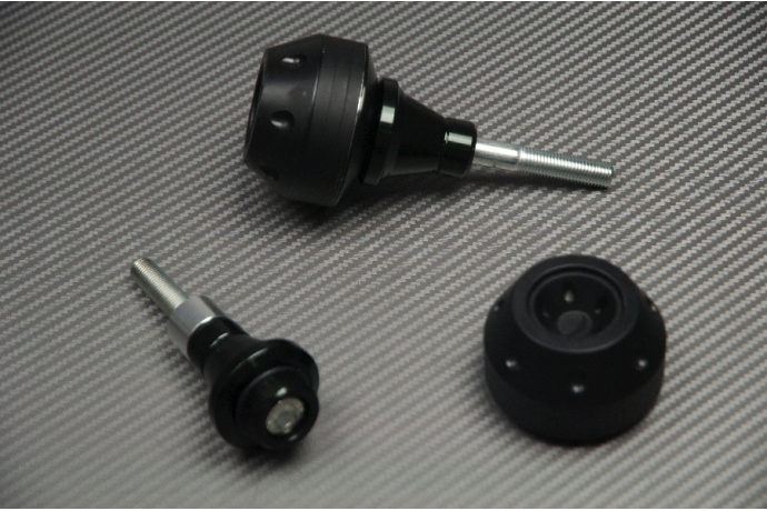 Pair of Frame Sliders / Crash Pads for SUZUKI GSX-R 1000 K3 K4