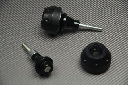 Pair of Frame Sliders / Crash Pads for SUZUKI GSX-R 1000 K3 K4