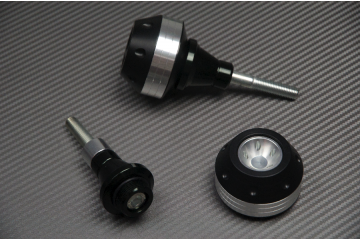 Pair of Frame Sliders / Crash Pads for SUZUKI GSX-R 1000 K3 K4