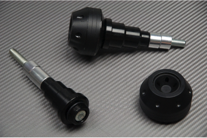 Pair of Frame Sliders / Crash Pads for SUZUKI SV 650 1000 2003 + & GLADIUS 650 Pair of Frame Sliders / Crash Pads for SUZUKI SV 650 1000 2003 + & GLADIUS 650