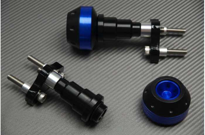Pair of Frame Sliders / Crash Pads for SUZUKI VSTROM 650 2003 - 2016 Pair of Frame Sliders / Crash Pads for SUZUKI VSTROM 650 2003 - 2016