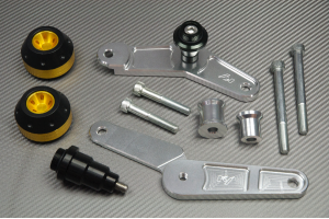 Tampons / Roulettes de protection TRIUMPH DAYTONA 675 ET 675R 06 / 12