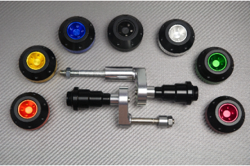 Pair of Frame Sliders / Crash Pads for TRIUMPH TIGER 800 / XC 2011 - 2019